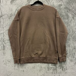 Icewear Iceland Crew Neck Sweater Mens S Skagafjordur Brown Bamboo Blend